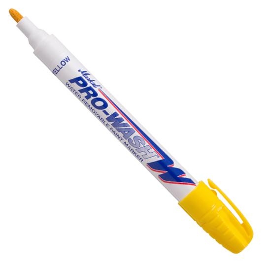 pics/Markal/Pro-Wash W/markal-pro-wash-w-water-removable-paint-marker-yellow.jpg